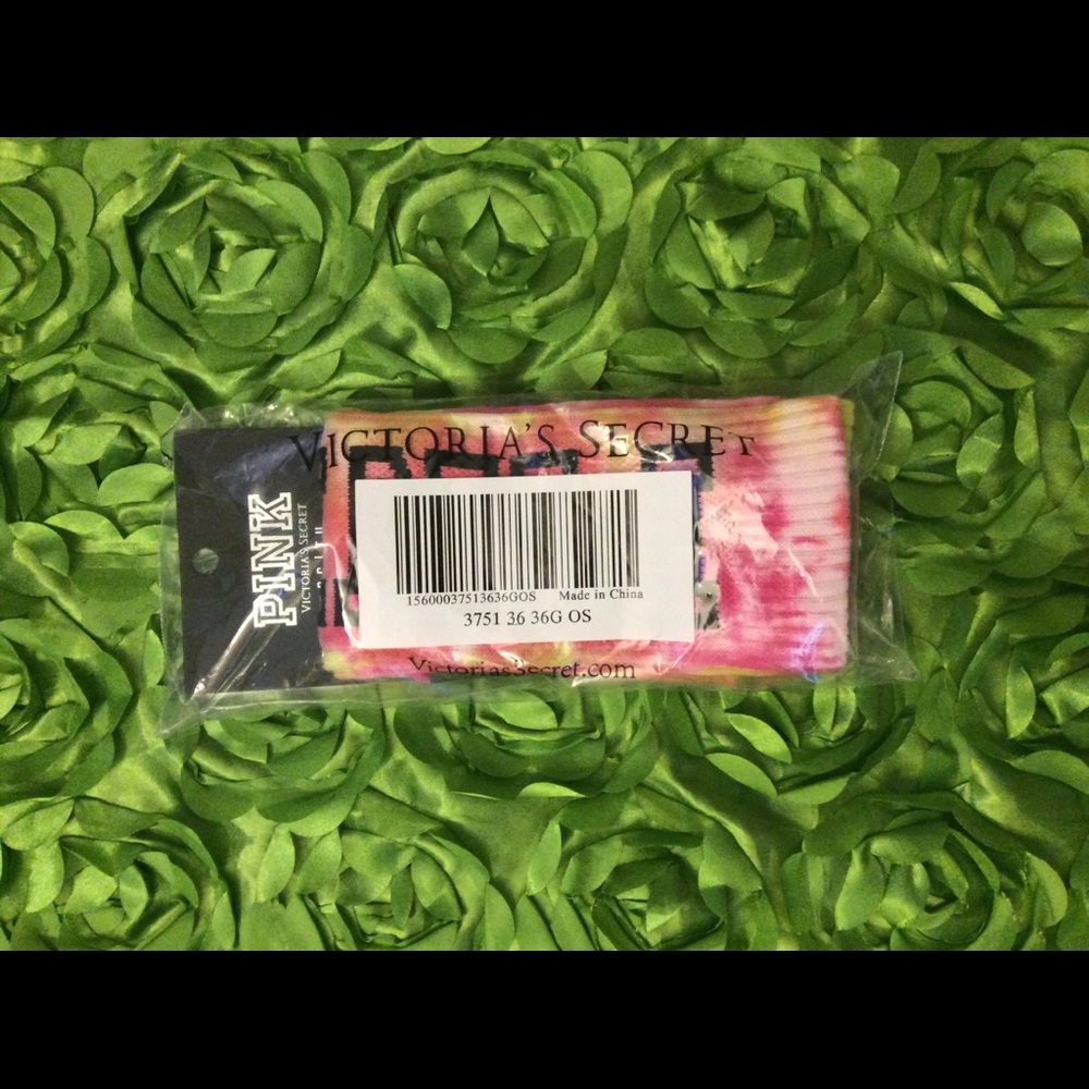 PINK Tie Dye Knee High Socks